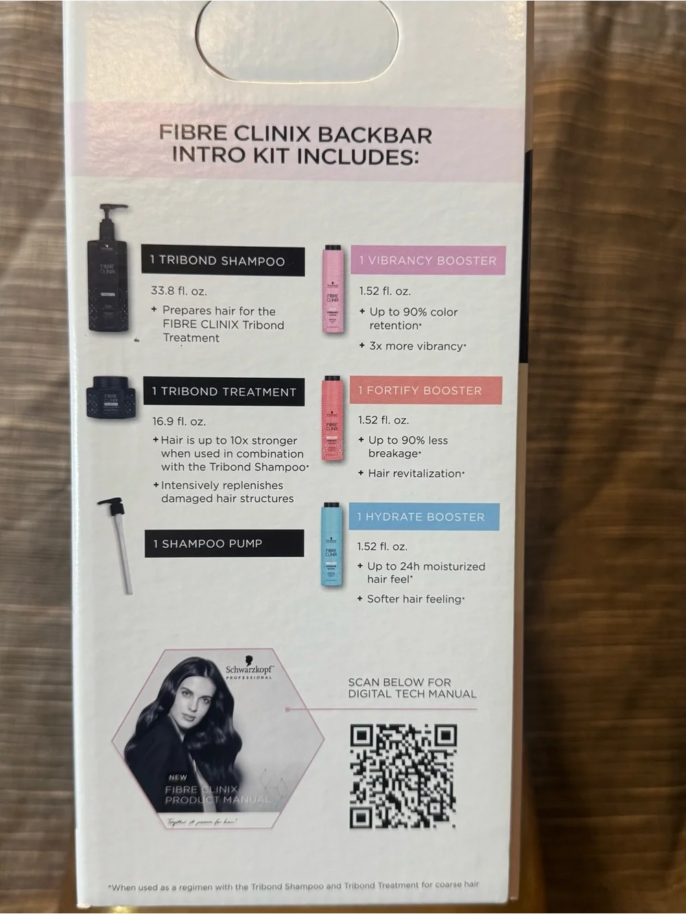 Schwarzkopf Professional Fibre Clinix Backbar Intro Kit –